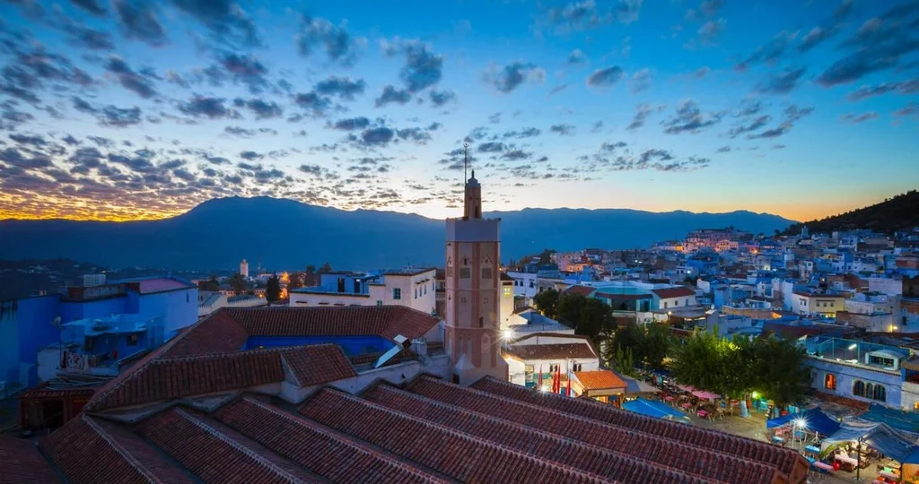 chaouen sunset