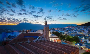 chaouen sunset
