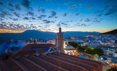 chaouen sunset