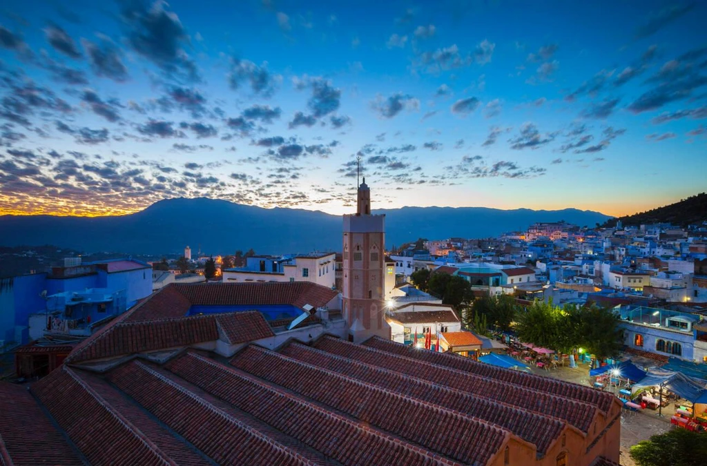 chaouen sunset